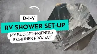 DIY RV Shower Setup | My Budget-Friendly Beginner Project