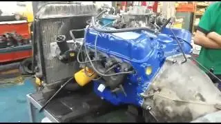Ensendido de motor V8 Ford 302 resien reparado