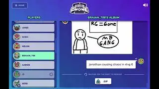 The infamous Roro Studios Gartic Phone game