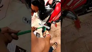 finally ns ka number plate install#ns200 #ns160 #numberplates #youtubeindia #youtubrshorts #shorts u