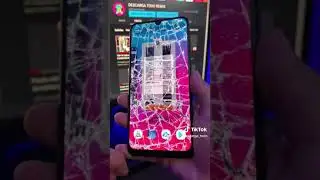 Broken Screen Prank #crackedscreen #brokenscreen #android