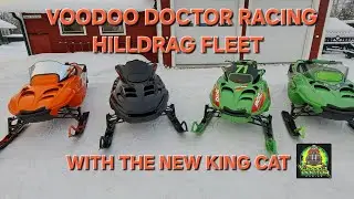 Arctic cat Hilldrag racing machines from Voodoo Doctor Racing departement 