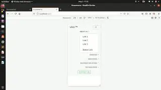 Navigation bar | WEB VIEW and MOBILE VIEW