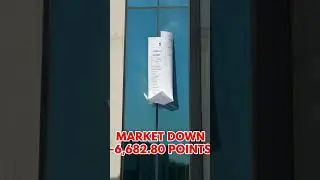 kse 100 in red today🥺 #investing #education #financialmarket