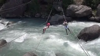 River Crossing || Adventure Activity || Manali, Himachal Pradesh