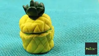 DIY Pineapple Lip Balm + Matching Container | Metiza
