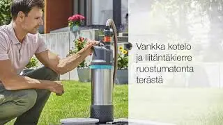 Uppopainepumppu GARDENA 6100/5 inox automatic (FI)