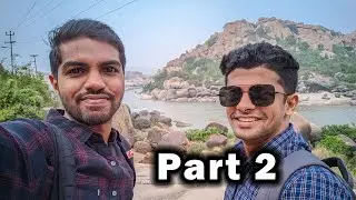 Hampi Tour Part 2, Exploring , Walkway , Vitthala Temple, Travel Vlog | Hurry B |
