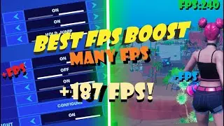 🔥How I Get *+200 FPS* In Fortnite Chapter 3! - FPS Boost Guide!🔥