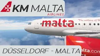 MSFS 2024 | EDDL-LMML | A320neo | Ganzer Flug Live