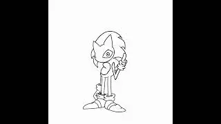 Speed.gif/Cyclops Sonic | Speedpaint