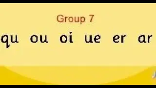 Jolly phonics group 7 digraphs (qu ou oi ur er ar) #phonics #rhymes #kids