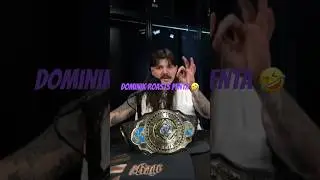 DOMINIK MYSTERIO ROASTS PENTA AT WRESTLEMANIA RECAP SHOW #wwe #wrestlemania #dominikmysterio #goat
