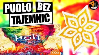 HOLI: FESTIWAL KOLORÓW ¦ Rodzinny abstrakt logiczny z planszą 3D! ¦ UNBOXING [2021]