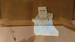 Custom Box Helmet Base #cardboardcraft #cardboardcosplay #diycostume