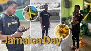 Daily Vlog (Jamaica Day at School) Food 🥘 | Music 🥁| Dance💃