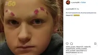 Christmas Eyebrows Are The New Makeup Trend We Didn't Ask For