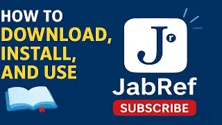 How to download, install, and use JabRef: References management tool