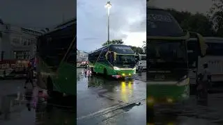 Angkatan MALAM STJ Vernon 🔥#luxurybus #busmania #transportation #videobusindonesia #fyp #shorts