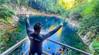 FUI EM UM LAGO MISTERIOSO *não acharam o fundo ainda*
