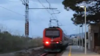 Quando la E464 005 era in CROMIA LEONARDO EXPRESS...
