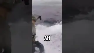 Special Forces Jump onto a Narco-Submarine! #shorts #army #military #epic