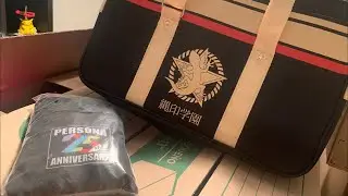 Shin Megami Tensei V/Persona 25th Anniversary Anime Expo Bag Unboxing