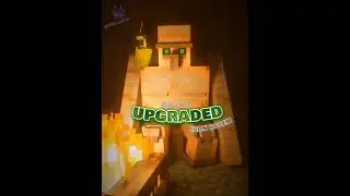 Upgraded Iron Golem vs Gus #unclesalad #skytrohd #gustheirongolem #minecraftanimation #vsedit #edit