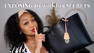Whats in my Work Tote Bag 2022  *don't tell my co-workers* | HYGIENE PRODUCTS INCLUDED #dossier