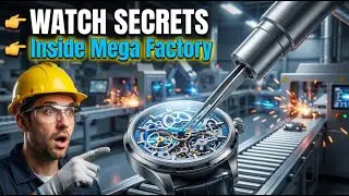 The Hidden World Inside Luxury Watch Manufacturing Plants