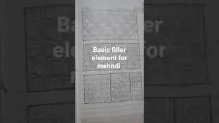 basic filler element of mehndi