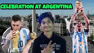 FIFA World Cup-2022|Celebration at Argentina|Qatar|Tamil|Sajan Tech Vlog|STV|
