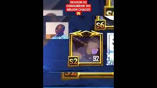 SEASON S2 CONQUEROR IN1 MILION CHACE!!😱pubg mobile#pubg #пабг #pubgmobile #shorts