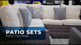 Spring Patio Refresh! 🌷 New Outdoor Furniture at Canales Furniture