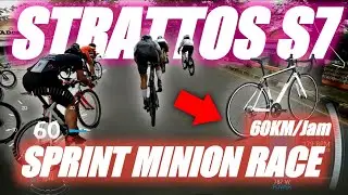 POLYGON STRATTOS S7. AVR SPEED 50? SPRINT MELESAT! MINION RACE SEMARANG.
