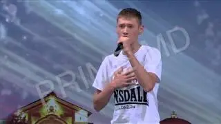 Moldova Are Talent - Siroma Serghei 7.11.2014 Sezonul 2, Ep.8