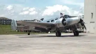 Beechcraft SNB-5 @ TN Museum of Aviation Living History Day 06/01/13