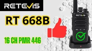 Retevis RT668B | Un PMR 446 performante ed affidabile!
