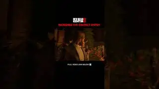 Rockstars UNDERRATED eye contact system #rdr2clips #rdr2gameplay #shorts