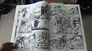 Joe Kubert's Tor artist edition had to make a second video this vid cuts off at the 20 something.