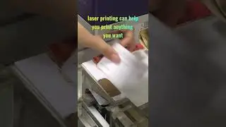 Printing Anything You Want For RFID Cards.#rfidcard #laserprinting #printing #machine #rfidfactory