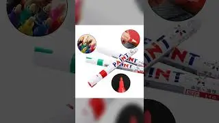 AliExpress - Waterproof White Tire Paint Marker for Precise Touch-Ups on Metal & Plastic #Aliexpress