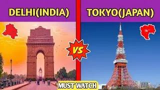 Delhi vs Tokyo comparison 2021|Unbiased In Hindi|Delhi vs Tokyo Full comparison 2021