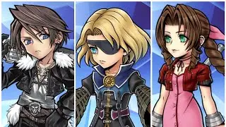 DFFOO Ghosts Of The Past! Eald'Narche Lufenia with Squall, Eald'Narche and Aerith
