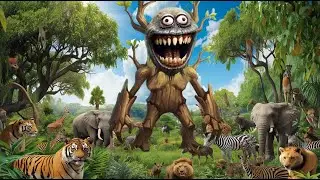 The Terrifying Tree Monster in the Jungle Kingdom!