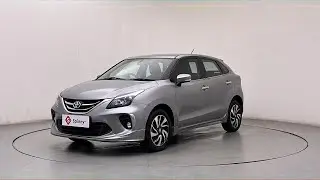 Toyota Glanza V l Silver Colour l 360 degree view Exterior and Interior