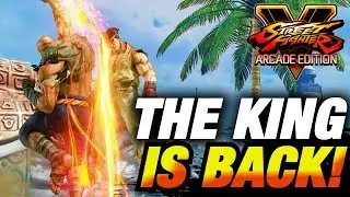 SFV AE * The KING Is Back! / Sagat VT2 Highlights & Combos
