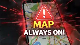 How to stop  Always on map display while screen is locked  on Pixel 1