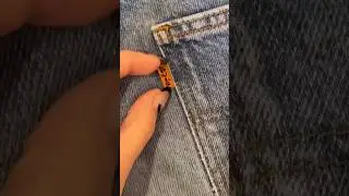 Lil vintage hack for my levi&rsquo;s girlies #levis #thriftfinds #thrifted #thrifting