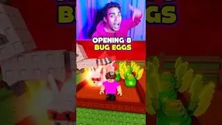 OPENING 8 BUG EGGS GROW A GARDEN 😱